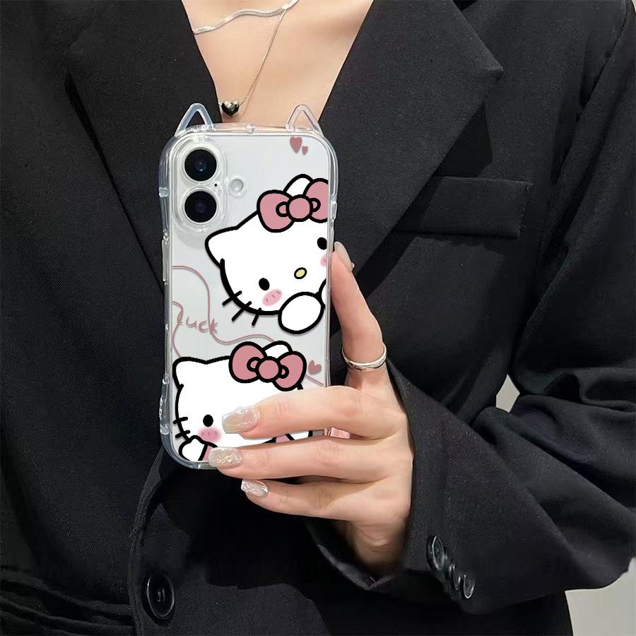 Чехол для телефона Sanrio TK Кот Уши KT для Apple 16 – Новая модель