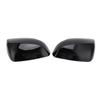 2pcs Side Rearview Mirror Cover Glossy Black 91059AJ210 Replacement for Subaru Forester Outback