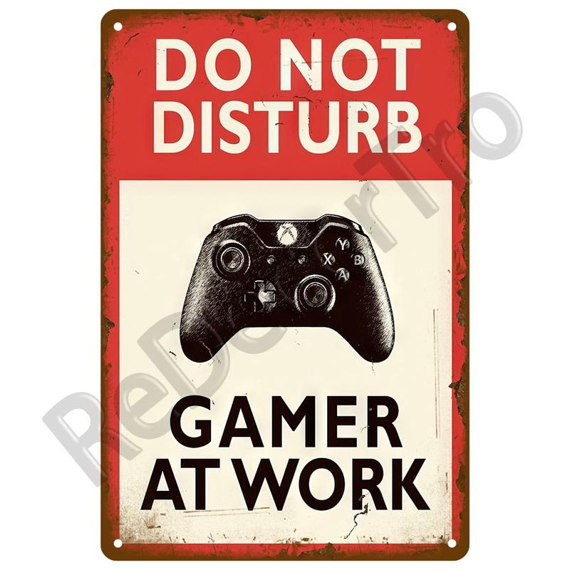 Metal Sign Decorative Wall Plate Art Beware Plaque Metal Vintage Decor Accessories Warning Danger Tin Sign Poster Caution Beware