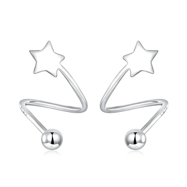 Серьги-гвоздики в форме сердца из стерлингового серебра 925 пробы, маленькие серьги-гвоздики для женщин, минималистичные модные украшения