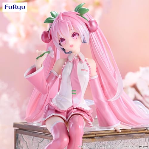 Фигурка Hatsune Miku Series Noodle Stopper Figure Sakura Miku 2024 Pearl Color Ver.