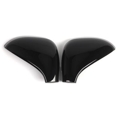 Автоаксессуар для Peugeot 207 2006-2013 Корпус Накладки на Боковые Зеркала 9680194877 9680194977 Корпус Накладки на Наружные Зеркала 1 Пара