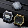 ONEMetal Комплект для модификации корпуса часов для Casio A158 A159 A168 AW158 A158WA A159W-N1 Корпус и ремешок из нержавеющей стали Металлический корпус часов ОбодокMN