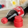 Push Type Vacuum Bottle Pump Caps Sealer Fizzy Drink Soda Pressure Cap Stopper Bottle Top Saver Lid