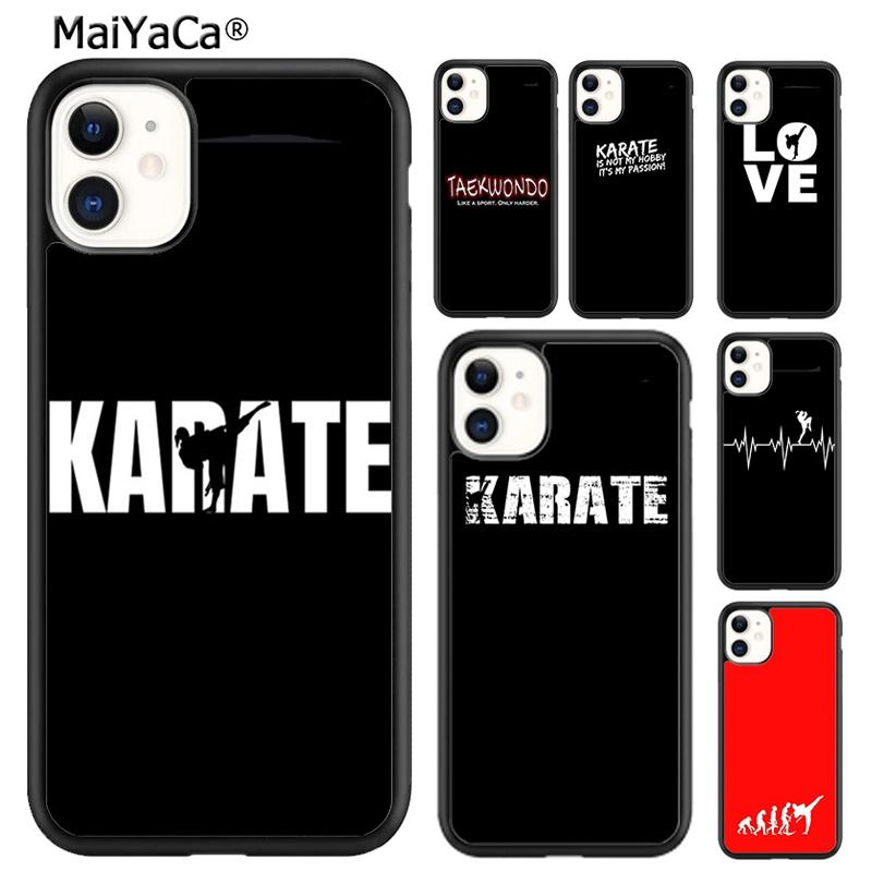 MaiYaCa Чехол для телефона kung fu taekwondo karate Для iPhone 17 Air 16 15 plus 11 12 13 14 pro max корпус coque