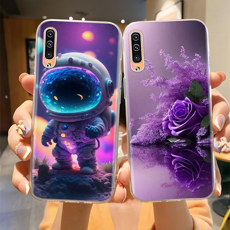 Shockproof Cover For Samsung Galaxy A50 Case Soft TPU Silicone Bumper For Samsung A50 Cover A 50 A505 A505F Phone Cases Cover