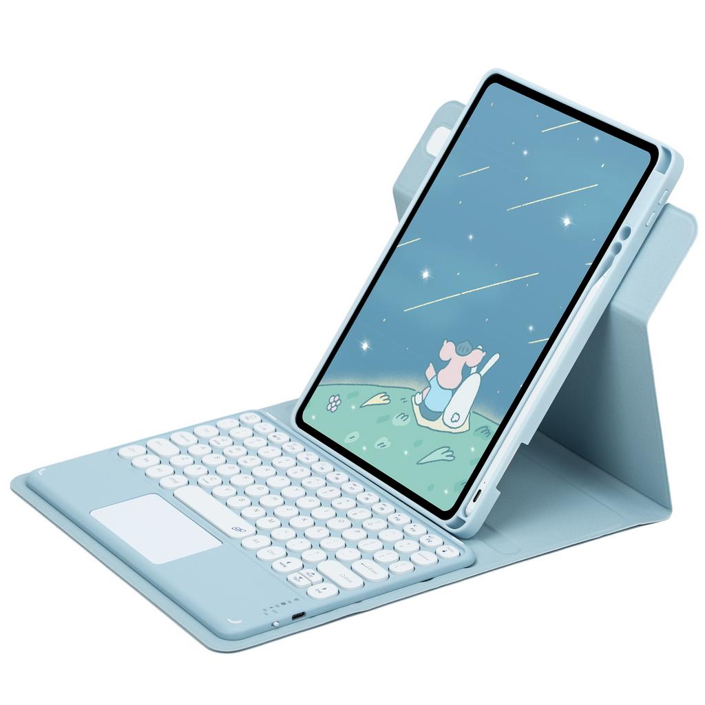 Чехол с поворотом на 360° и клавиатурой-тачпадом для iPad Air 11 Air 5 4 3 Pro 11 2022-2018 Чехол для iPad 10th 9th 8th 7th Gen Pro 10.5