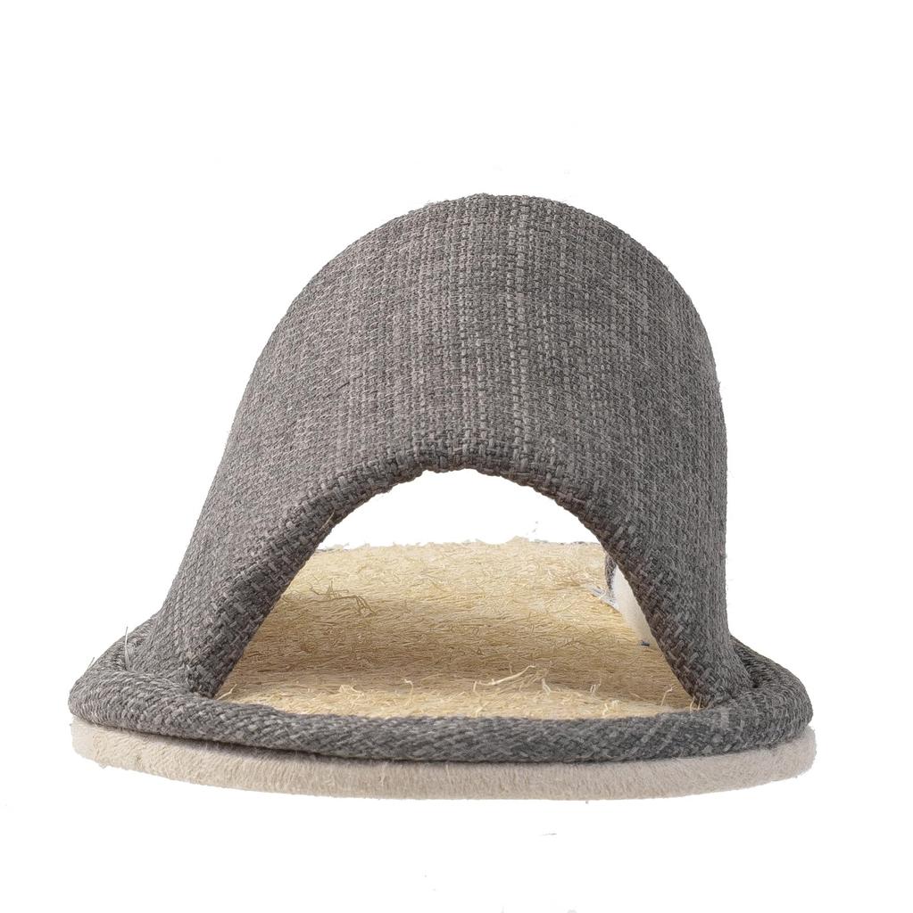 KOCOTA Loofah and Perfect for Sweaty Room Size M Slippers, Moisture-Absorbent, Dry, Stuffy, Feet, Shoes, Summer, Unisex, Gray,