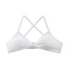 Women Sports Bra Comfort Cotton Bras for Women Thin French Style Bralette Sexy Deep V Triangle Cup Cross Tank Top Bra Gym