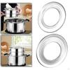 Kitchen Steaming Ring for Steamers, Steamer Cooking Adapter Over Pots Dim Sum Steamers