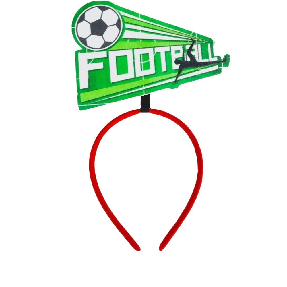 Charming Design Soccer Fan Headband Plastic Party Decoration Headband  Photo Props