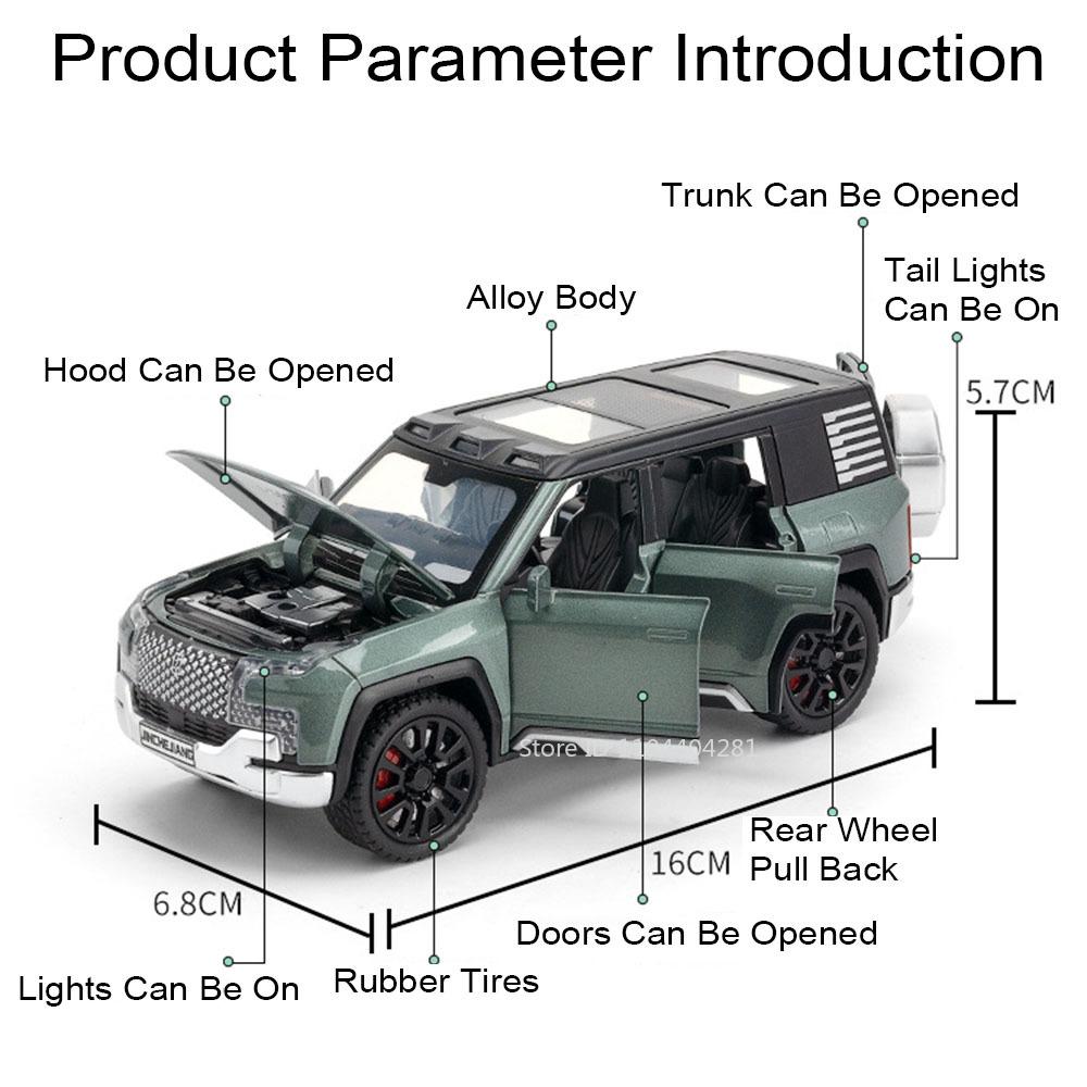 1:32 Byd Looks Upat U8 Сплав Leadingideal Одна Модель Сплав Машина Литая под Давлением С Открывающимися Дверями Звук Свет Инерционные Машинки Подарок для Мальчиков