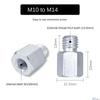 Connector Rod Angle Grinder Adapter Portable Thread Attachment Polishing Machine Conversion Joint