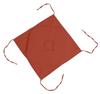 Coussin Galette De Chaise - Terracotta - 40x40cm - 100% Polyester - 4 Rabats - Intérieur