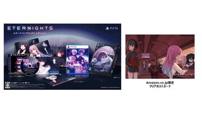 В комплект входит прозрачная карта Deluxe Edition, набор из 5 прозрачных карт с оригинальным саундтреком, Eternights -PS5 и [Постоянный бонус] CD,
