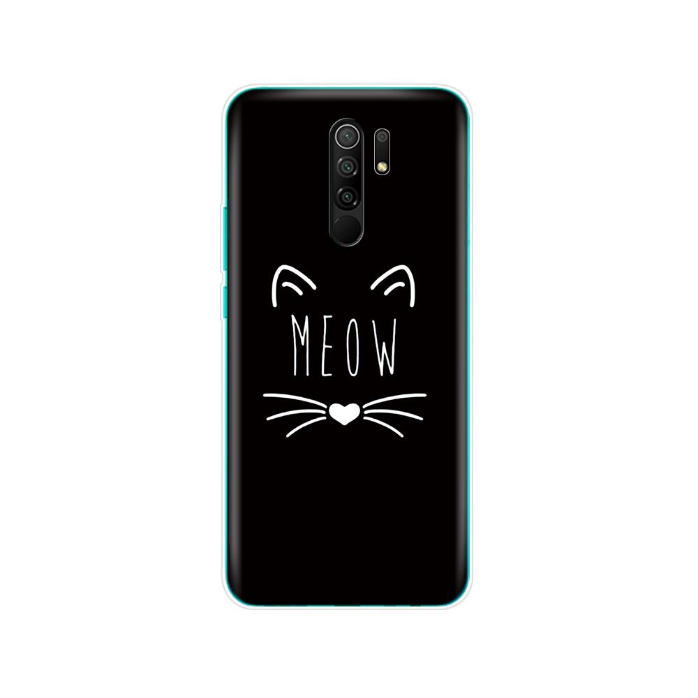 For Xiaomi Redmi 9 Case Silicon Back Cover Phone Case For Redmi 9 Soft Case 6.53 Inch Etui Coque Bumper Shockproof Protective