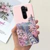 Для Xiaomi Redmi Note 8 Pro Чехол Модный Девушка Мягкий Силиконовый Задний Чехол Для Redmi Note 8Pro 8 pro Милый Мультяшный Чехол для Телефона Fundas