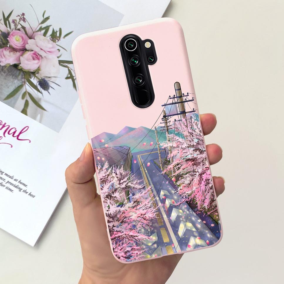 Для Xiaomi Redmi Note 8 Pro Чехол Модный Девушка Мягкий Силиконовый Задний Чехол Для Redmi Note 8Pro 8 pro Милый Мультяшный Чехол для Телефона Fundas