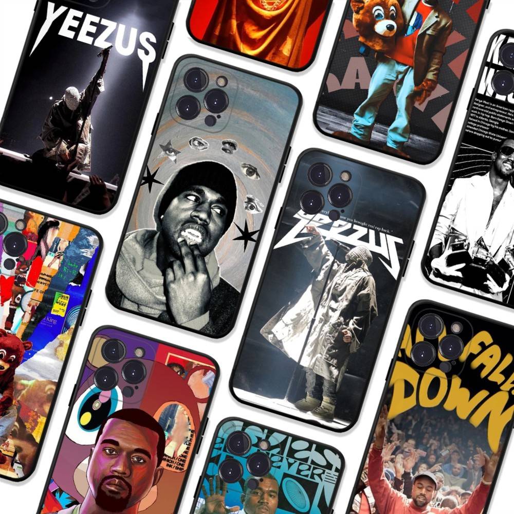 Чехол для телефона рэпера Канье Уэста YE Для IPhone 17 16 14 15 13 12 11 Pro Max Plus Силиконовый Мягкий Чехол