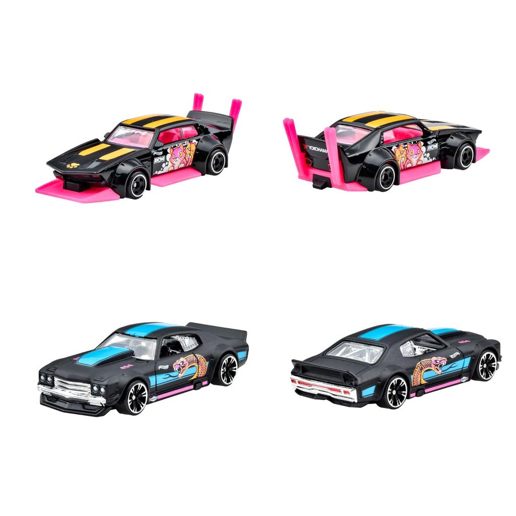 Hot Wheels Neon Speeders Ассорти из 10 штук распродажа КОРОБКИ игрушечный автомобиль Мини-машинка от 3 лет и старше Multi 986D-HLH72