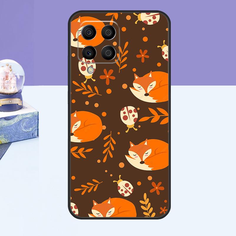 Осенние Листья Падающий Лис Чехол Для Samsung Galaxy M31 M51 M32 M52 M12 M13 M23 M33 M53 M14 M34 M54 M30s M31s M20 Чехол