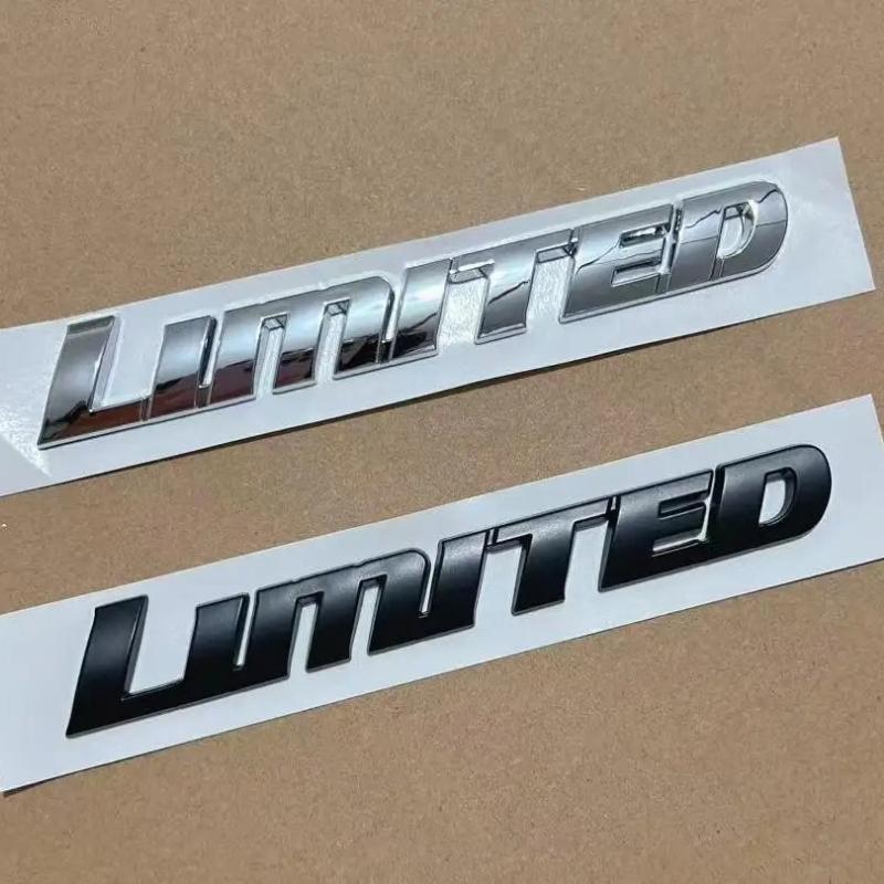 1X Универсальный Автомобильный Значок LIMITED EDITION Наклейка на Кузов Автомобиля 3D Наклейка на Багажник Автомобиля ABS Автомобильные Аксессуары для Внешнего Вида