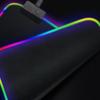RGB светодиодный светящийся игровой коврик для мыши с подсветкой клавиатуры, нескользящий коврик, одеяло