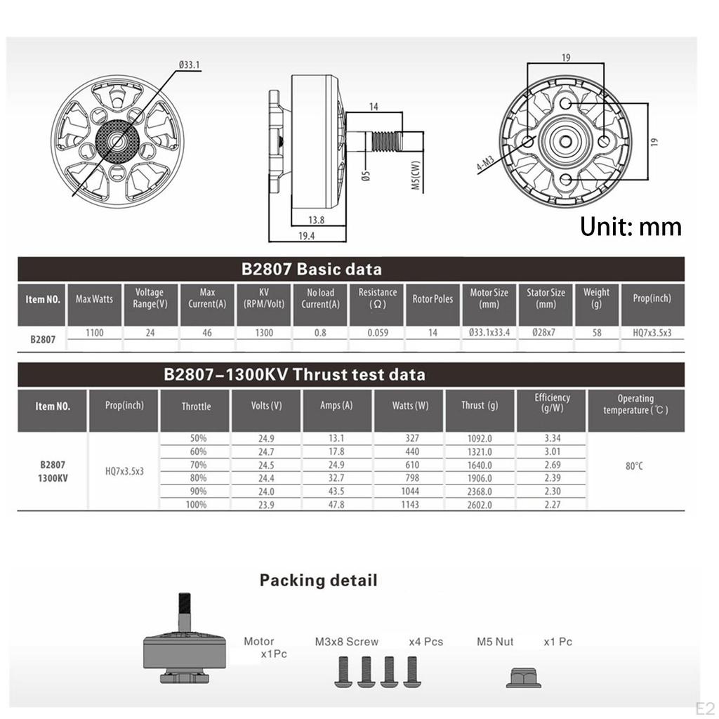 1300kv бесщеточный двигатель запасные части сплава вала для самолета квадрокоптера дрона