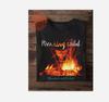 Черная unisex футболка с коротким рукавом Running Wild Branded And Exiled