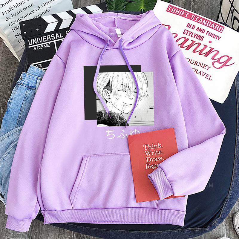 Kawaii Chifuyu Matsuno Tokyo Revengers японские аниме-толстовки для мужчин и женщин с длинным рукавом модная хип-хоп свободная толстовка
