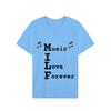 2023 Мужская футболка MILF Music I Love Forever с коротким рукавом Мужская свободная футболка Мужская лучшая брендовая новая мужская футболка с коротким рукавом