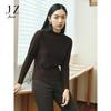 JUZUI Women's Full Wool Sequin Knit Sweater