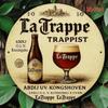Винтажная металлическая вывеска Trappist Beer Круглая железная настенная живопись