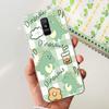 For Samsung A6 Plus 2018 Case SM-A605F New Fashion Butterfly Marble Soft Silicone Funda For Samsung Galaxy A6 A6+ SM-A600F Cover
