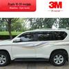 Toyota Prado 10-22 Модели Автомобильная Полоса на Кузов Наклейка на Поясную Линию.