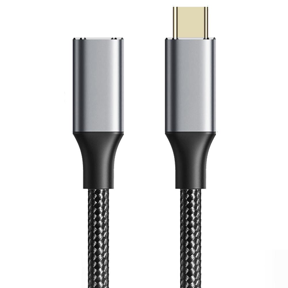 Удлинительный кабель USB C 5A Папа к маме 10 Гбит/с Gen2 100 Вт Зарядный кабель для ноутбука для Sumsung Pro Q S5W9