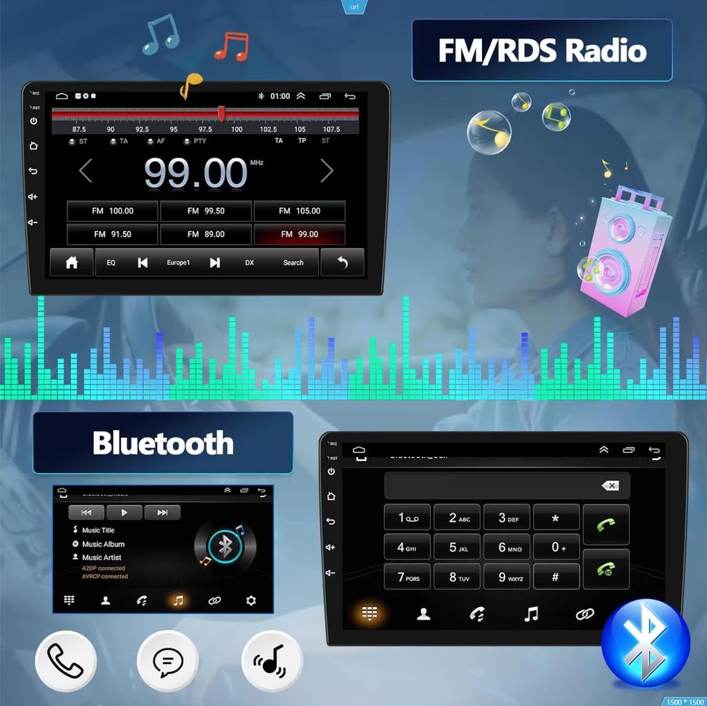 Android 14 Auto Carplay Car Radio Multimedia Player For Mercedes-Benz Vito 2 W639 Viano 2 2003 - 2015 Navigation GPS 4G+WIFI BT
