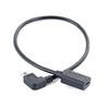 Мини USB-кабель-адаптер-конвертер Type C (гнездо) на MiniUSB 5-контактный (штекер) для MP3-плееров, цифровых камер