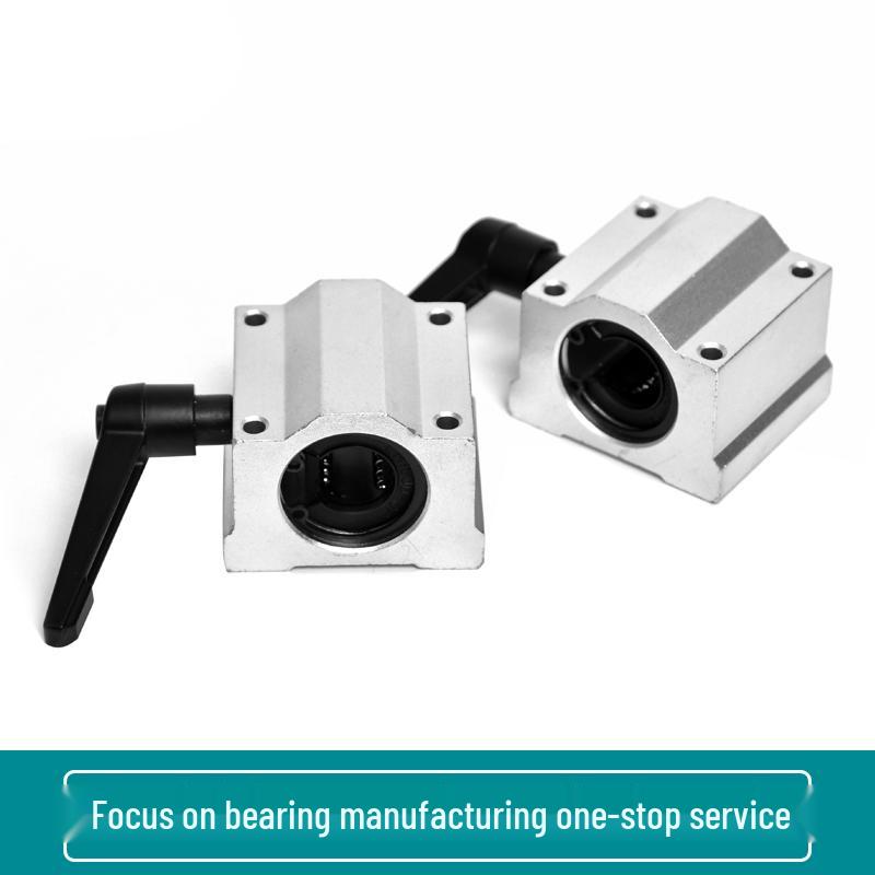 Optical Shaft Linear Slide Block Bearing Lock Positioning Slider Rail SCS10-30 Box-Slider Guide