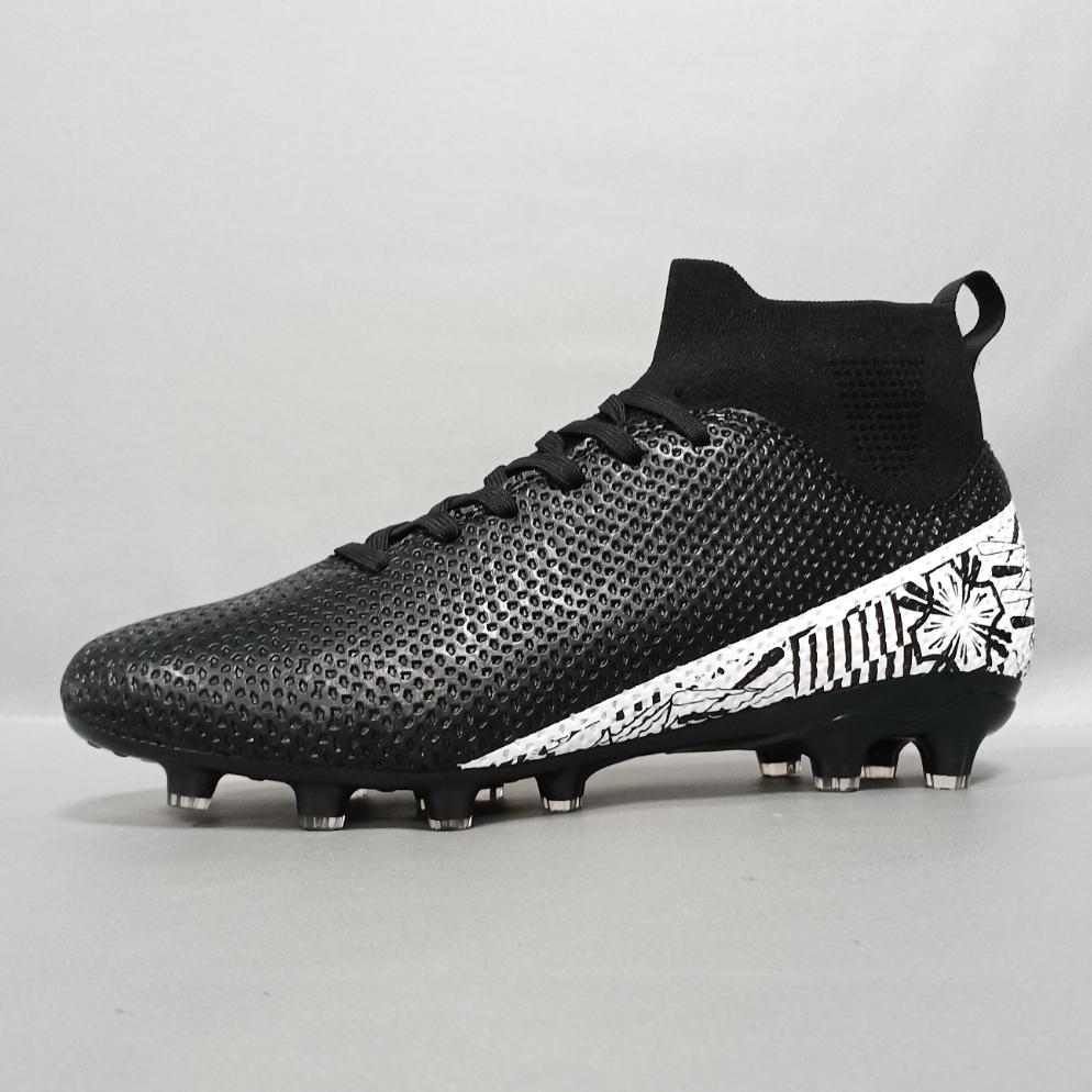 Мода 32-46 Детские Длинные Шипы Мужской Большой Размер Длинные Шипы Футбольные Бутсы Противоскользящие Износостойкие ТПР Искусственная Трава Детские Длинные Шипы Футбольные Бутсы