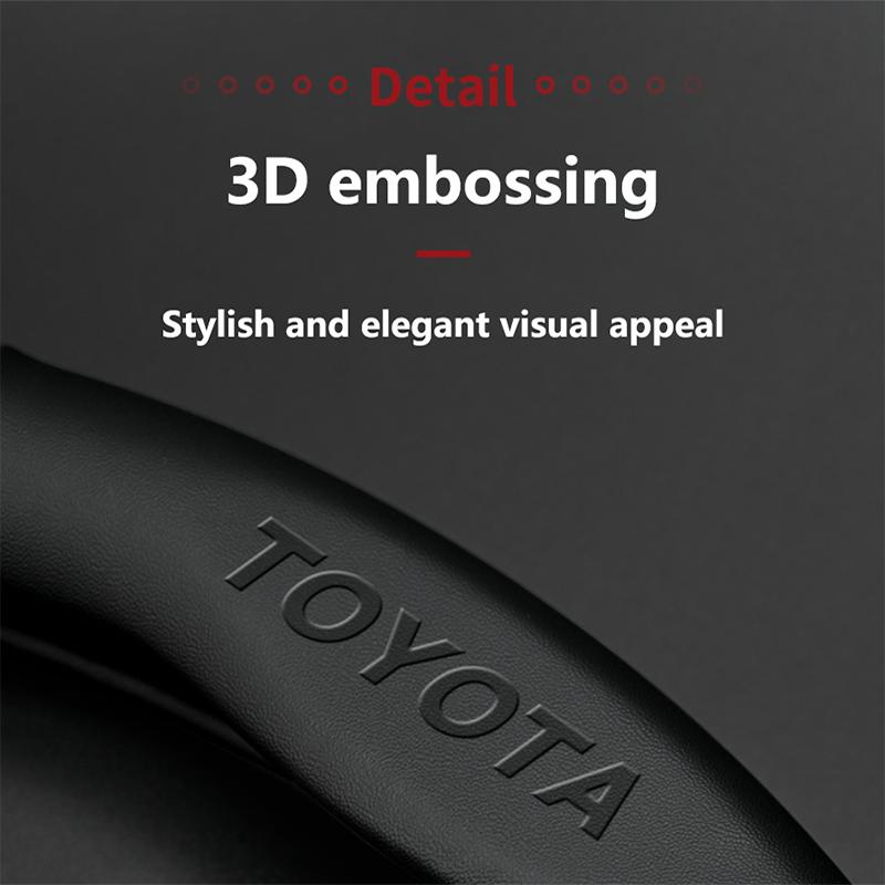 VJN4 Suitable for Toyota Steering Wheel Cover Corolla Camry Levin Vios Highlander RAV4 Asian Dragon Handle Cover