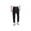 Sportswear Modern Solid Knit Drawstring Casual Pants Men Bottoms Black DJ0368-010