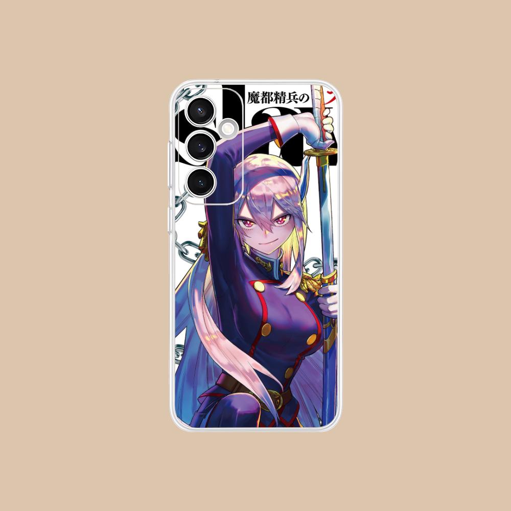 Чехол для телефона Mato seihei no slave Uzen Kyouka для Samsung Galaxy S25 S24 S23 S22 S21Plus FE Ультрапрозрачный Цветной Чехол Красивый