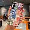 Винтажные марки Чехол для телефона для Samsung S25 Ultra S24 S23 S22 S21 S20 Plus Fe Galaxy A54 A53 A34 A25 Силиконовый чехол