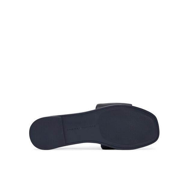 Шлёпанцы Tommy Hilfiger Th Logo Hardware Leather Mule