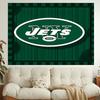 1pc New York Jets logo Tapestry, Living Room, Bedroom, Office, Party Decor, Ideal Festive Gift