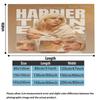 1PC Billie Eilish Custom Name Patterned Flannel Blanket Suitable For All Seasons for Home Decor Warmth and Comfort Gifts Holiday Present