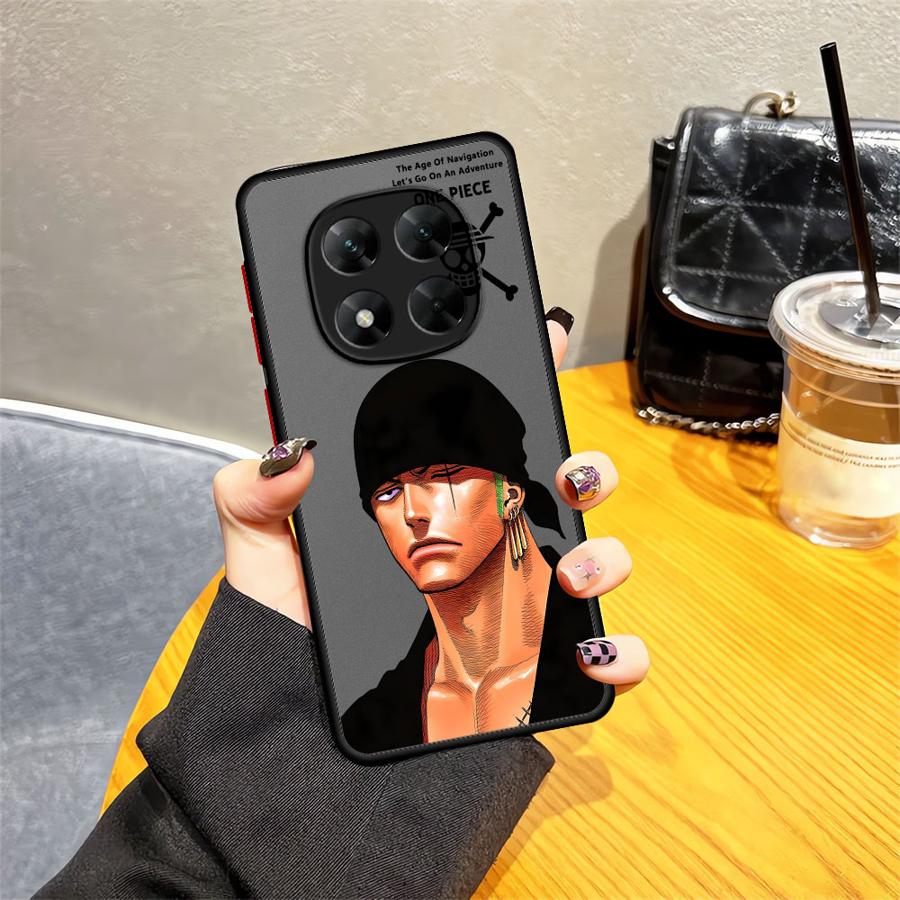 Чехол для Xiaomi Redmi Note 14 A4 13C 12 13 Pro Plus 14C 9S 10 11 Funda Задняя крышка телефона One Piece Zoro Крутой