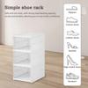 Transparent Dustproof Shoe Cabinet Multi-functional Large Capacity Stackable Shoes Cabinet Stackable Storage Organization Box