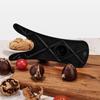 Nut Cracking Tool Stainless Steel Chestnut Opener Easy Grip Non-Slip Handle Nut Cracker Labor-saving Chestnut Clip Kitchen Use